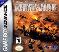 Super Army War GameBoy Advance  box art